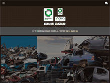 Tablet Screenshot of destruction-recyclage.com